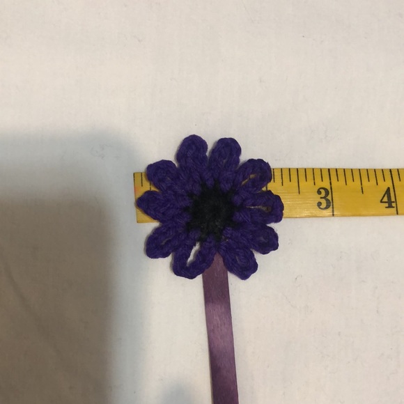 Flower bookmark Handmade crochet - Picture 7 of 9